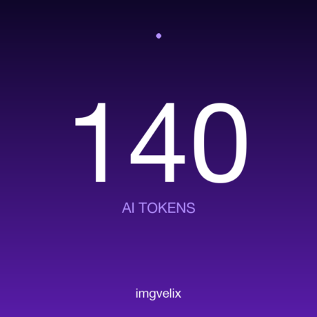 AI Text Tokens — 140 tokens